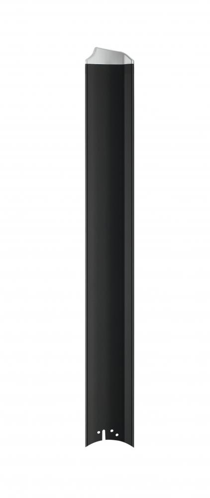 56" Stellar Custom Blade Set of Eight - Black with Silver Tips