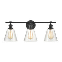 ELK Home 18702/3 - Scone 24'' Wide 3-Light Vanity Light - Matte Black