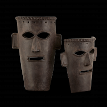 Currey 1200-0757 - Etu Black Mask Set of 2