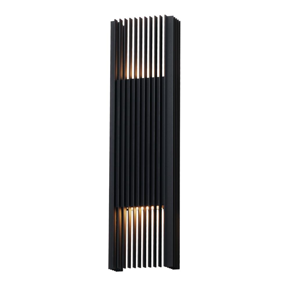 30" 3K-LED Rampart Exterior Sconce - Matte Black