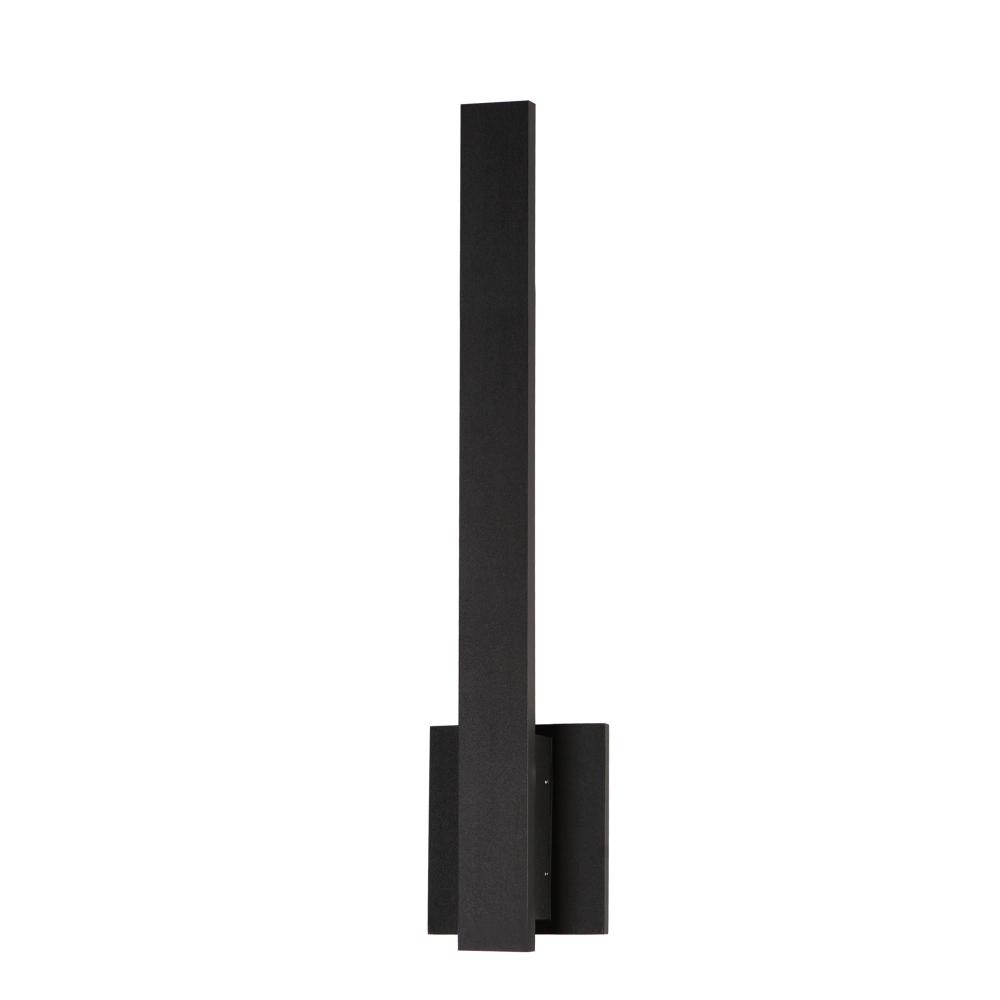18" 3K-LED Alumilux Line Exterior Wall Mount - Black