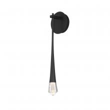 ET2 E24220-122BK - 21" 1-Light 3K-LED Pierce Sconce - Matte Black